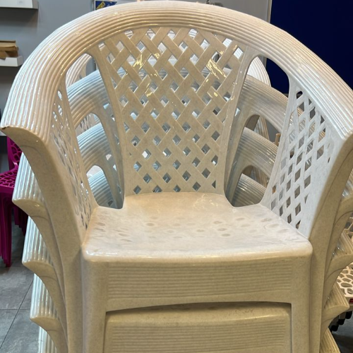 Cello new majestic wide white chair