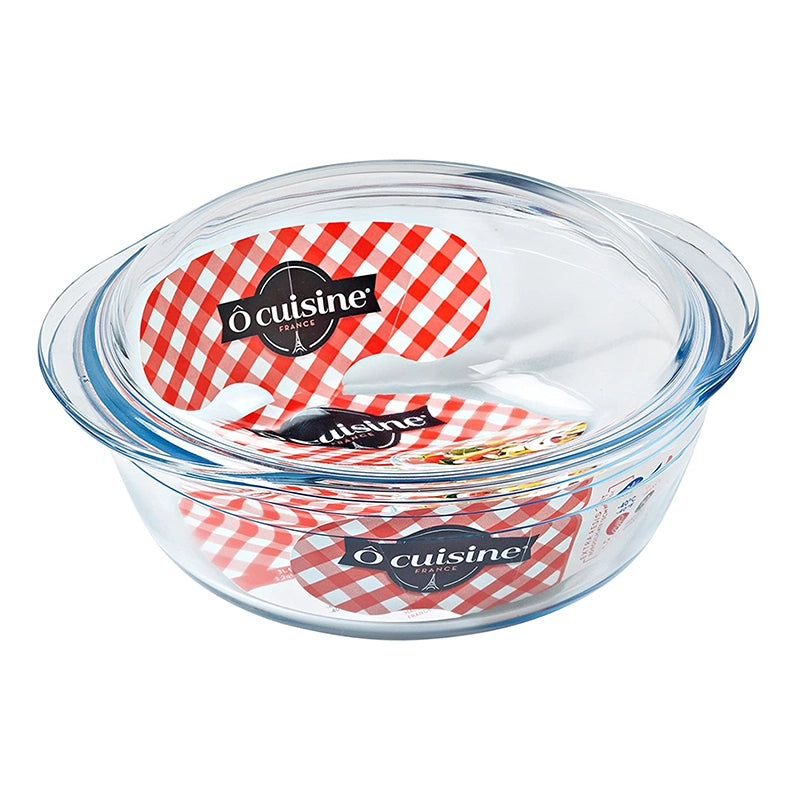 Ocuisine Rnd Casserole 2L2+Lid Shrinkwrap - 208AC00/1143
