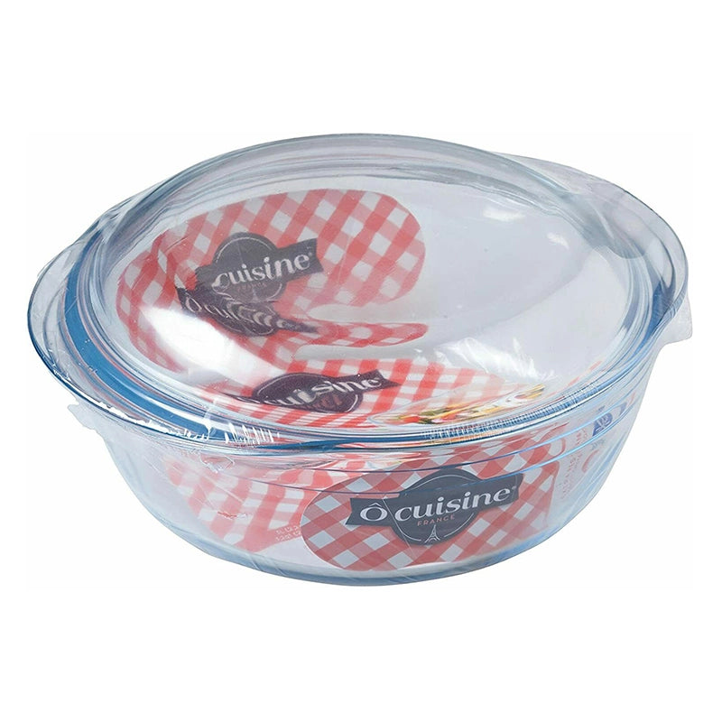 Ocuisine Rnd Casserole 1L6+Lid shrinkwrap - 204AC00/1143