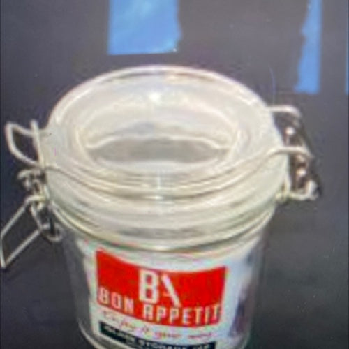 BA Glass Jar 0L25 with clip Rnd HM-BA21
