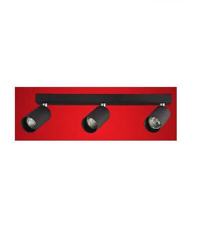 Tronic Fitting spot lamp 3way BK GU10 LL 1017-03-gu-bk