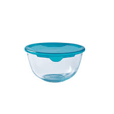 Pyrex prep & Store Bowl 1L/17cm + Lid - 179P000/7043