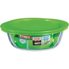 Pyrex cook & Store Rnd Dish+Lid 2L3/26cm - 208P000/7146