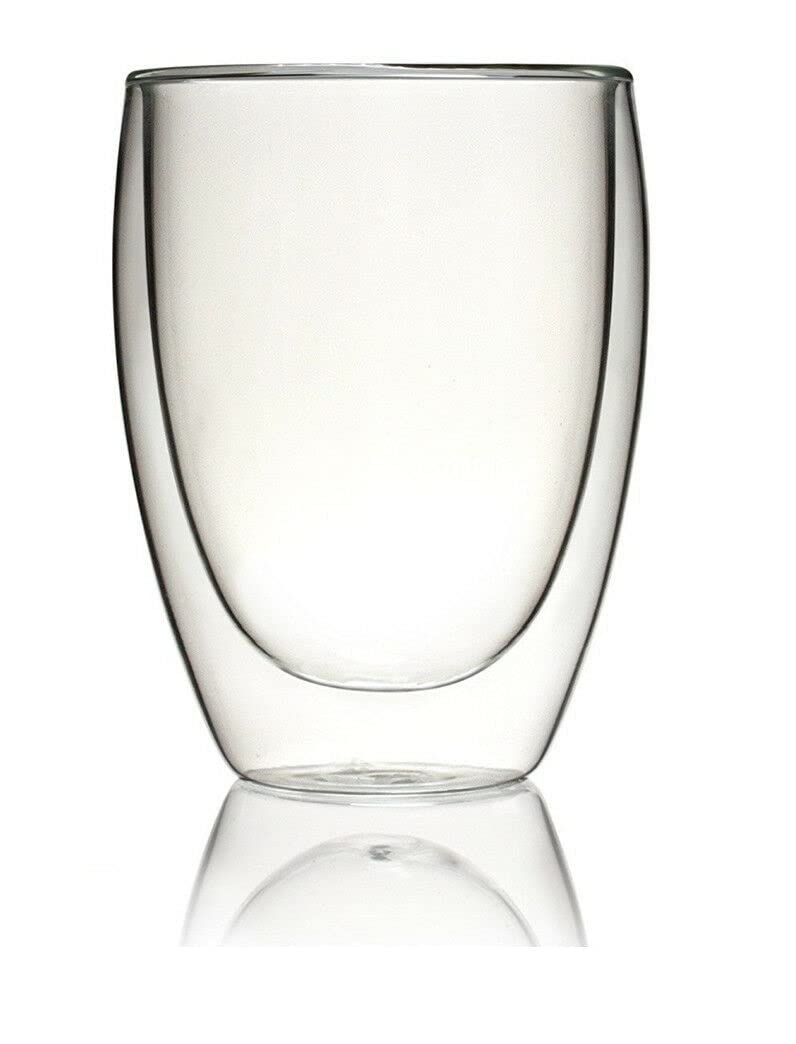 BA Double wall 350ml Glass tumbler - HM-BA216