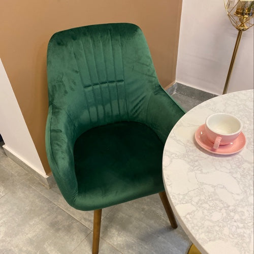 Emerald green dining chair T-888