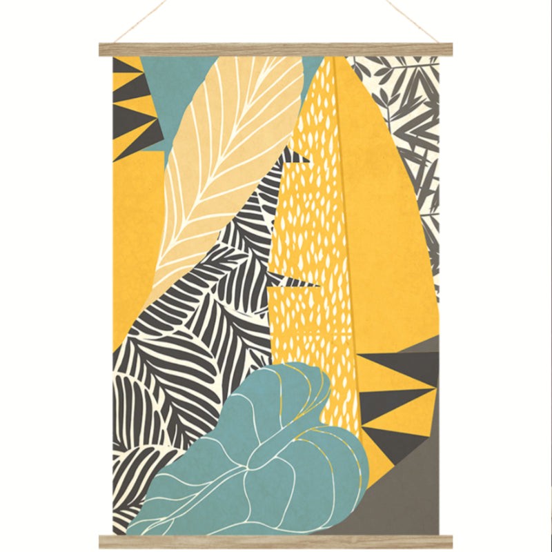 Kangaroo abstract 60x90cm hanging kakemono canvas A0196
