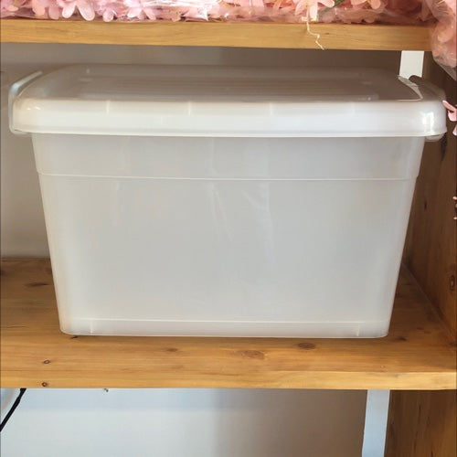 Storage box large transparent - Cello